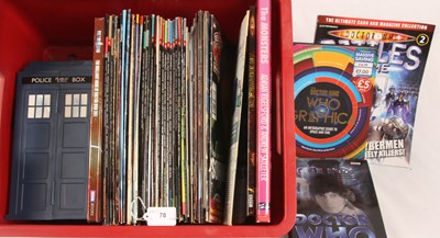 Lot 78 - Doctor Who Selection of Mainly Magazines & Some Books.