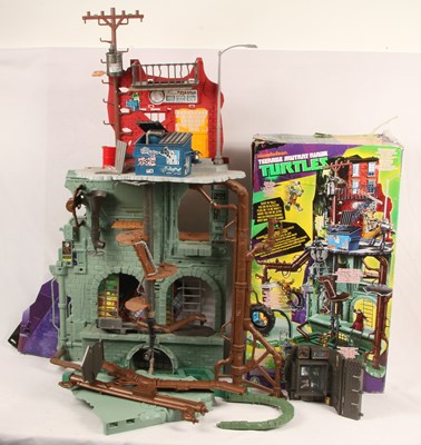 Lot 83 - Teenage Mutant Ninja Turtles - Secret Sewer Lair Playset.
