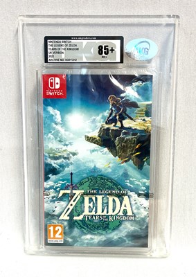 Lot 189 - Nintendo Switch The Legend of Zelda Tears of the Kingdom UKG Graded 85+