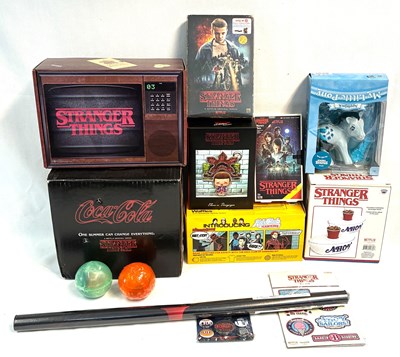 Lot 194 - Large selection of Stranger Things Collectables