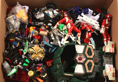 Lot 98 - Mixed Selection of Power Rangers / Zords & Accessories.