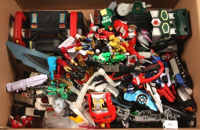 Lot 103 - Mixed Selection of Power Rangers / Zords / Accessories & Vehicles.
