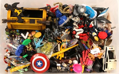 Lot 109 - Large Selection of Action Figures & Accessories.