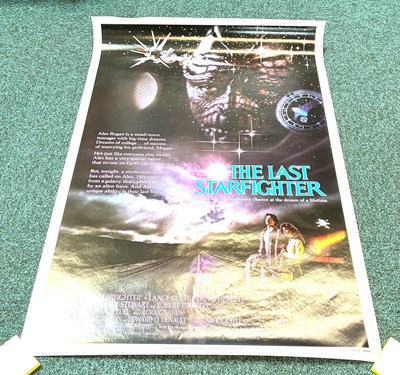 Lot 196 - The Last Starfighter original 1984 rolled USA Movie Poster (104cm/68cm)