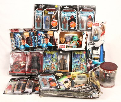 Lot 116 - Mixed Selection of Modern Star Wars Figures & Collectables.