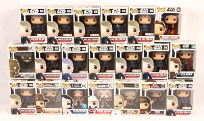 Lot 123 - Funko Pop! Mixed Group of TV & Film Character Figures.