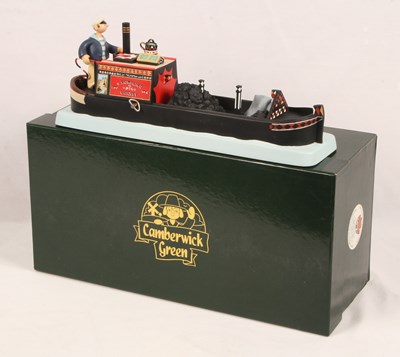 Lot 146 - Robert Harrop The Camberwick Green Collection CGMB9 Mr Rumpling On The Canal Barge Musical Box, Limited Edition of 600 produced