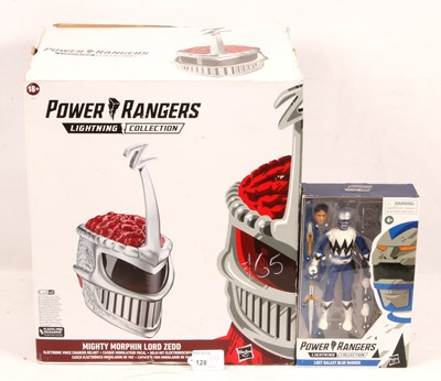 Lot 128 - Hasbro - Power Rangers Lightning Collection Figure & Helmet.