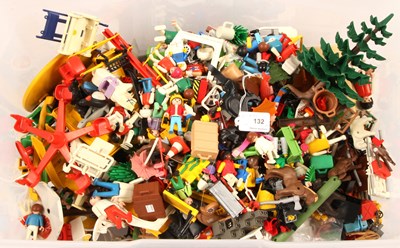 Lot 132 - Playmobil - Large Group of Loose Figures, Vehicles & Accessories.