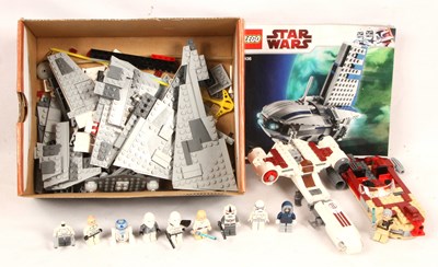 Lot 140 - Lego Star Wars Small Group of Items & Mini Figures.