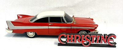 Lot 297 - ERTL Christine 1:18th scale Die-cast 1958 Plymouth Car