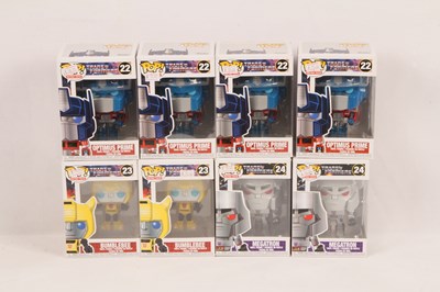 Lot 186 - Funko Pop x 8 MIB
