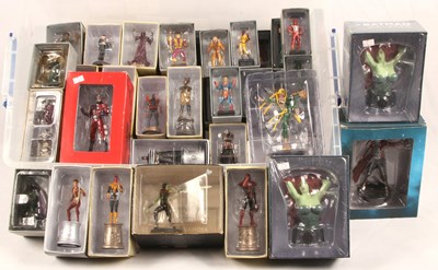 Lot 239 - Eagle Moss Large Group of DC & Marvel Super Heroes Character Figures.