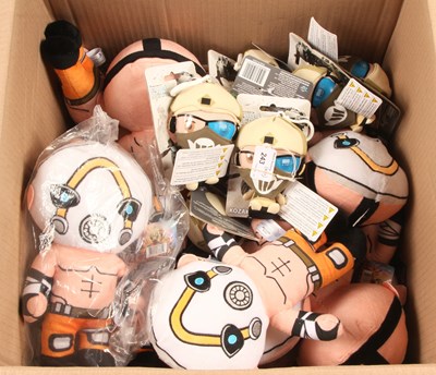 Lot 243 - Borderlands & Ghost Recon - Group of Plush Figures.
