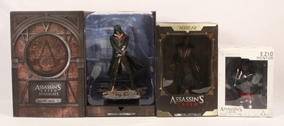 Lot 246 - UBI Collectibles Assassins Creed Gaming Character Figurines.