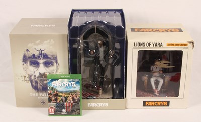 Lot 251 - UBI Collectables & XBOX FARCRY Special Edition Character Figurines.