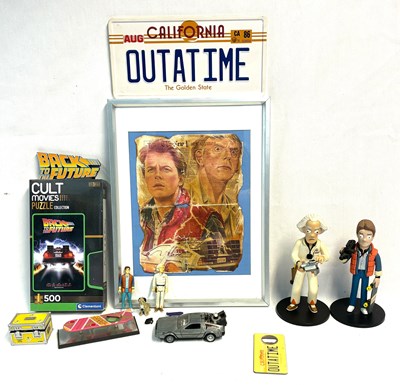 Lot 302 - Selection of Back to the Future collectables