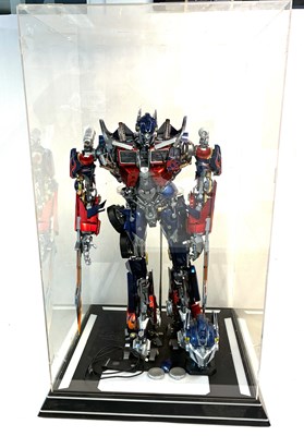 Lot 312 - Deagostini Build Step by Step Transformers Optimus Prime Model (fully assembled)