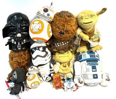 Lot 315 - Large Selection of modern Star Wars Plush figures