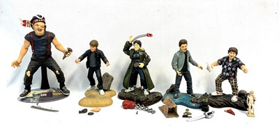 Lot 328 - Mezco The Goonies figures x 5 complete set