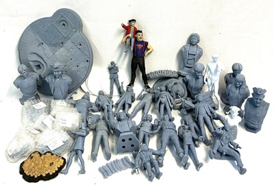 Lot 329 - Large selection of 3D printed (majority un-painted) The Goonies figures, SEE PICTURES