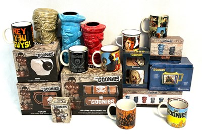 Lot 335 - Large selection of The Goonies Ceramic items MIB