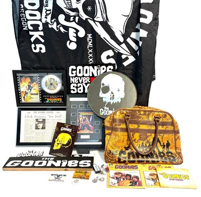 Lot 339 - Large selection of The Goonies Collectables