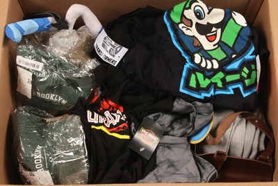 Lot 296 - Caps, T-Shirts & Other Items - Large Mixed Group.