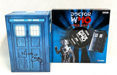 Lot 344 - Corgi Doctor Who Die-cast sets x 2 MIP