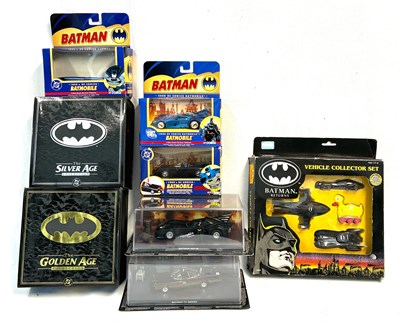 Lot 348 - Selection of Batman Die-cast vehicle and vehicle and figure sets MIB