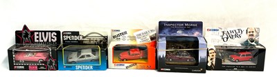Lot 350 - Corgi Classics TV & Film related Die-cast Models x 5 MIB