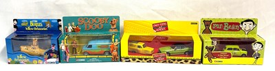 Lot 354 - Corgi Classics TV & Film related Die-cast Models x 4 MIB