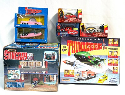 Lot 358 - Selection of Gerry Anderson related Die-cast Models & Playset MIB