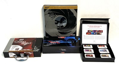 Lot 362 - James Bond 007 Die-cast vehicle sets & Stamp set MIB