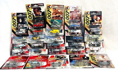 Lot 363 - Corgi & Johnny Lightning James Bond 007 1:64 scale Vehicles x 28 MISP