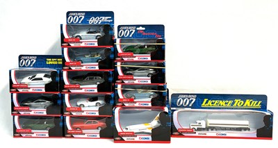 Lot 365 - Corgi 007 The Ultimate Bond Collection Die-cast Vehicles x 13 MIB