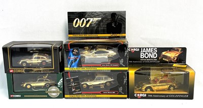 Lot 366 - Corgi James Bond 007 Gold Edition Vehicles x 5 MIB