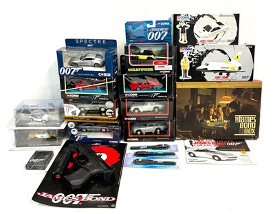Lot 367 - Selection of James Bond 007 Collectables MIB