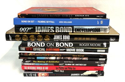 Lot 371 - Large selection of James Bond 007 Reference Books and Magazines
