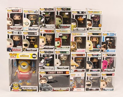 Lot 391 - Funko Pop large group of TV and Film Character Figures