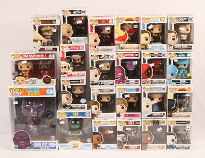 Lot 392 - Funko Pop large group of TV and Film Character Figures
