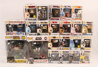 Lot 393 - Funko Pop large group of TV and Film Character Figures
