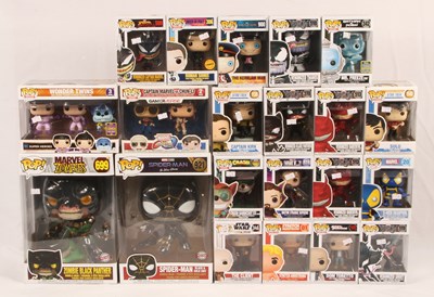 Lot 395 - Funko Pop large group of TV and Film Character Figures