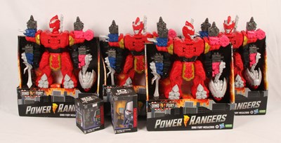 Lot 402 - Group of 6 x Power Rangers & Transformers