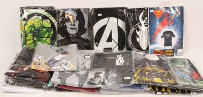 Lot 418 - Group of 30 x TV and Film Related T-Shirts