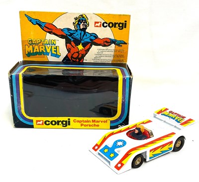 Lot 386 - Corgi vintage 262 Captain Marvel Die-cast Car MIB