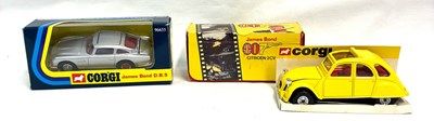 Lot 387 - Corgi James Bond 007 Die-cast Cars x 2 MIB