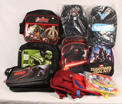 Lot 421 - Group of 40 x TV and Film Related Ruck Sacks