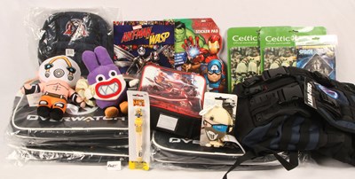 Lot 425 - Assorted Group of TV and Film Related Ruck Sacks, Soft Toys and similar Items