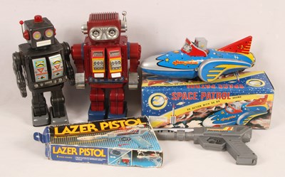 Lot 430 - Space Related Toys - Group of 4x Friction & Battery Operated.